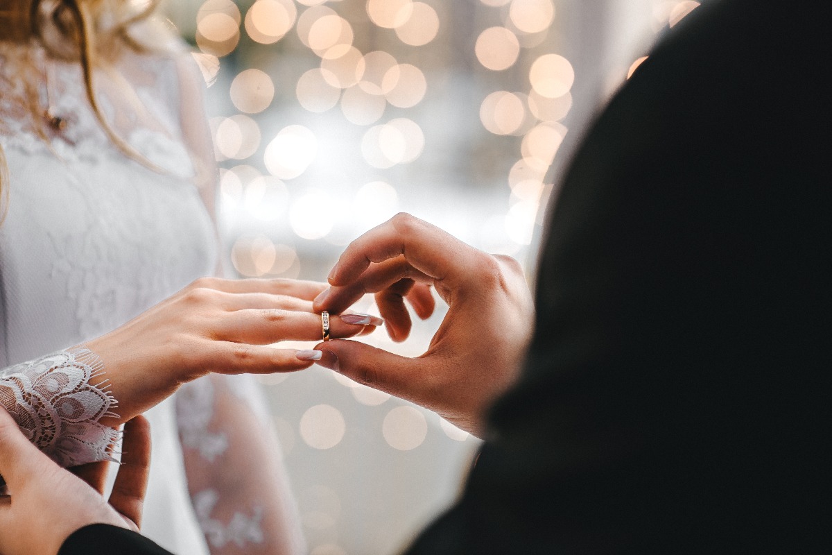 bride and groom