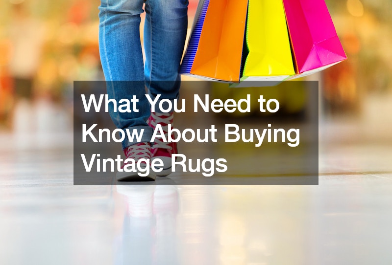 What You Need to Know About Buying Vintage Rugs